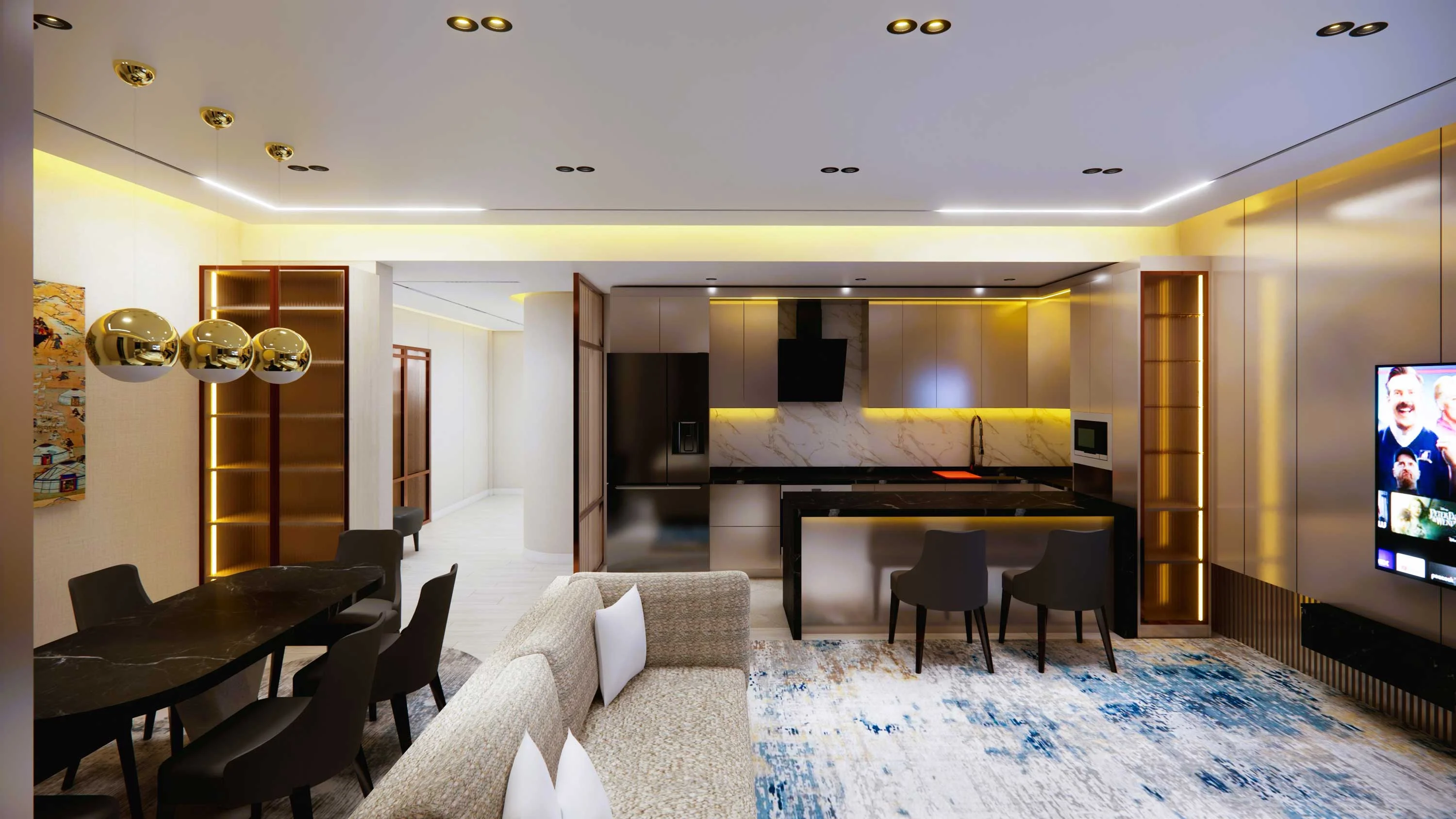 Гэрийн интерьер